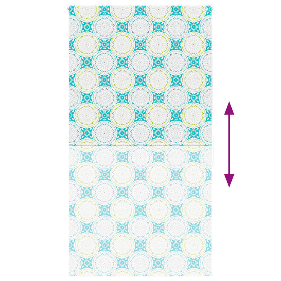 Doucherolgordijn 120x240 cm stofbreedte 116 cm