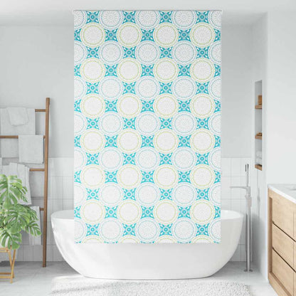 Doucherolgordijn 130x240 cm stofbreedte 126 cm