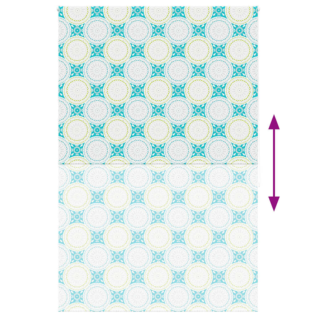 Doucherolgordijn 150x240 cm stofbreedte 146 cm