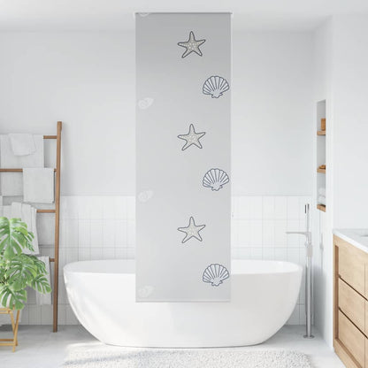 Doucherolgordijn 60x240 cm stofbreedte 56 cm