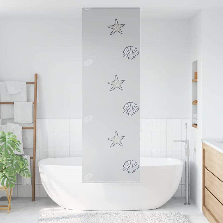 Doucherolgordijn 60x240 cm stofbreedte 56 cm