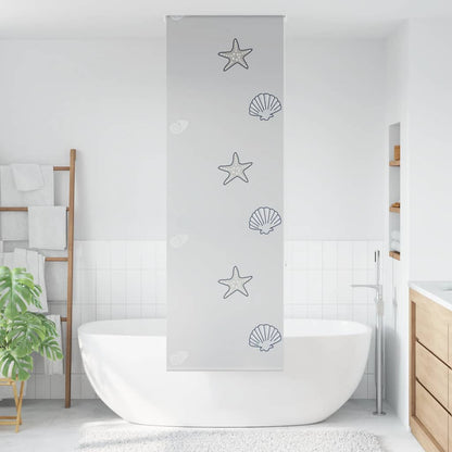 Doucherolgordijn 70x240 cm stofbreedte 66 cm