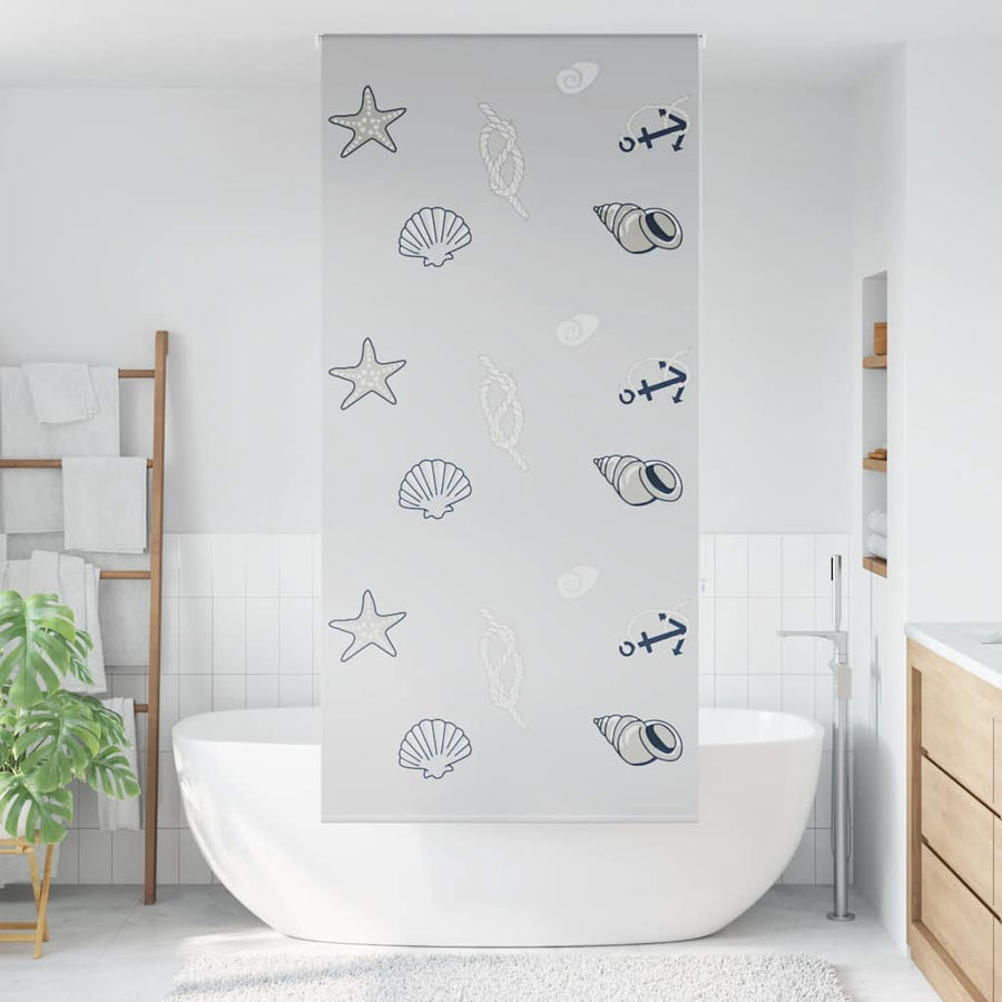 Doucherolgordijn 100x240 cm stofbreedte 96 cm