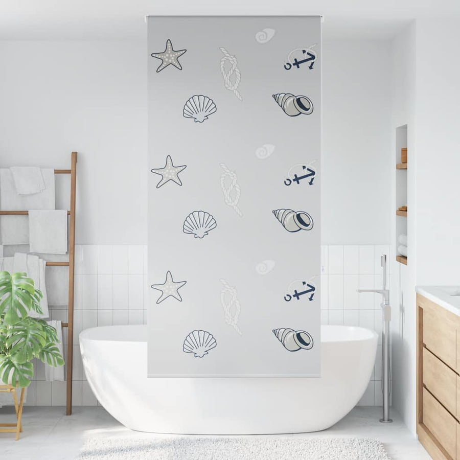 Doucherolgordijn 110x240 cm stofbreedte 106 cm