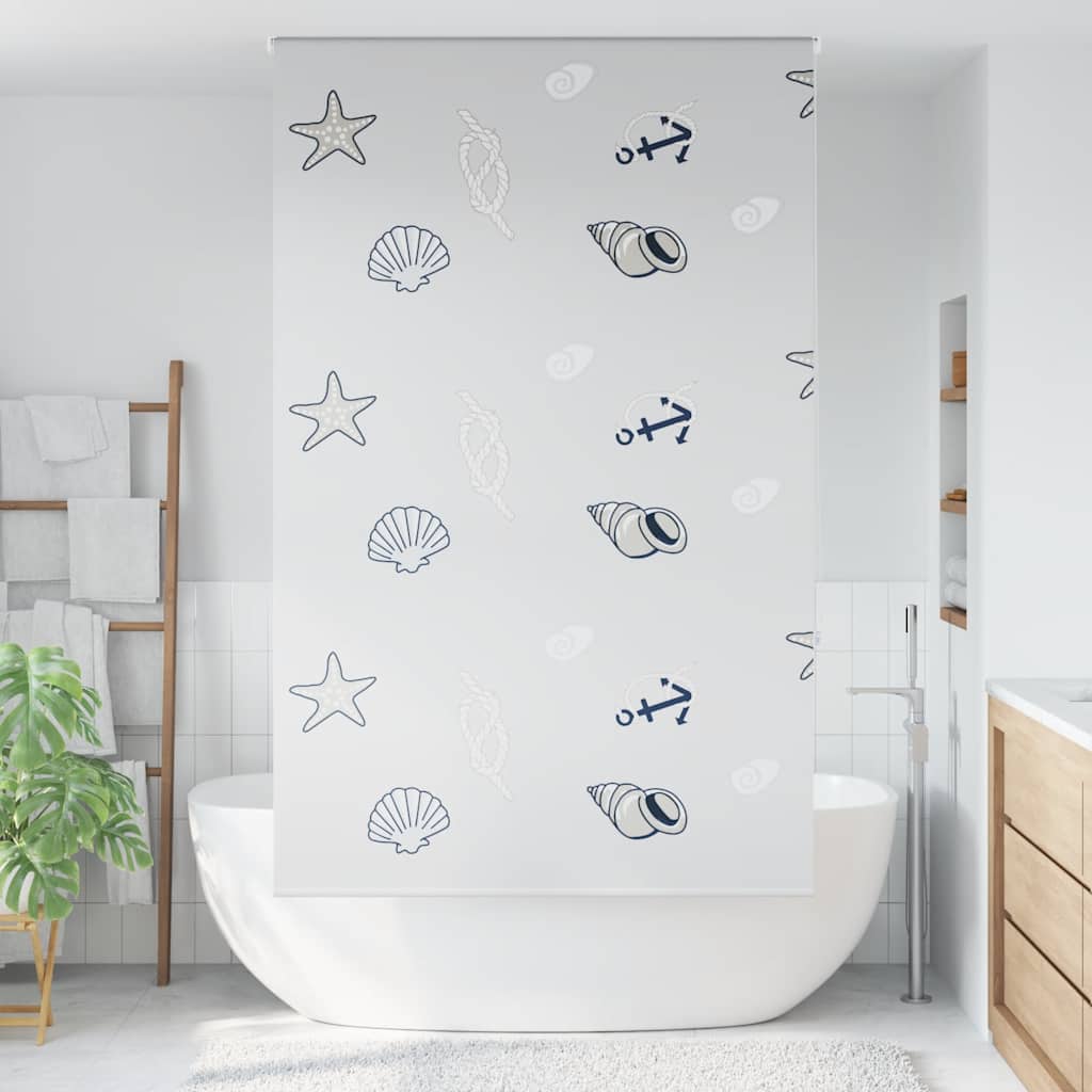 Doucherolgordijn 120x240 cm stofbreedte 116 cm