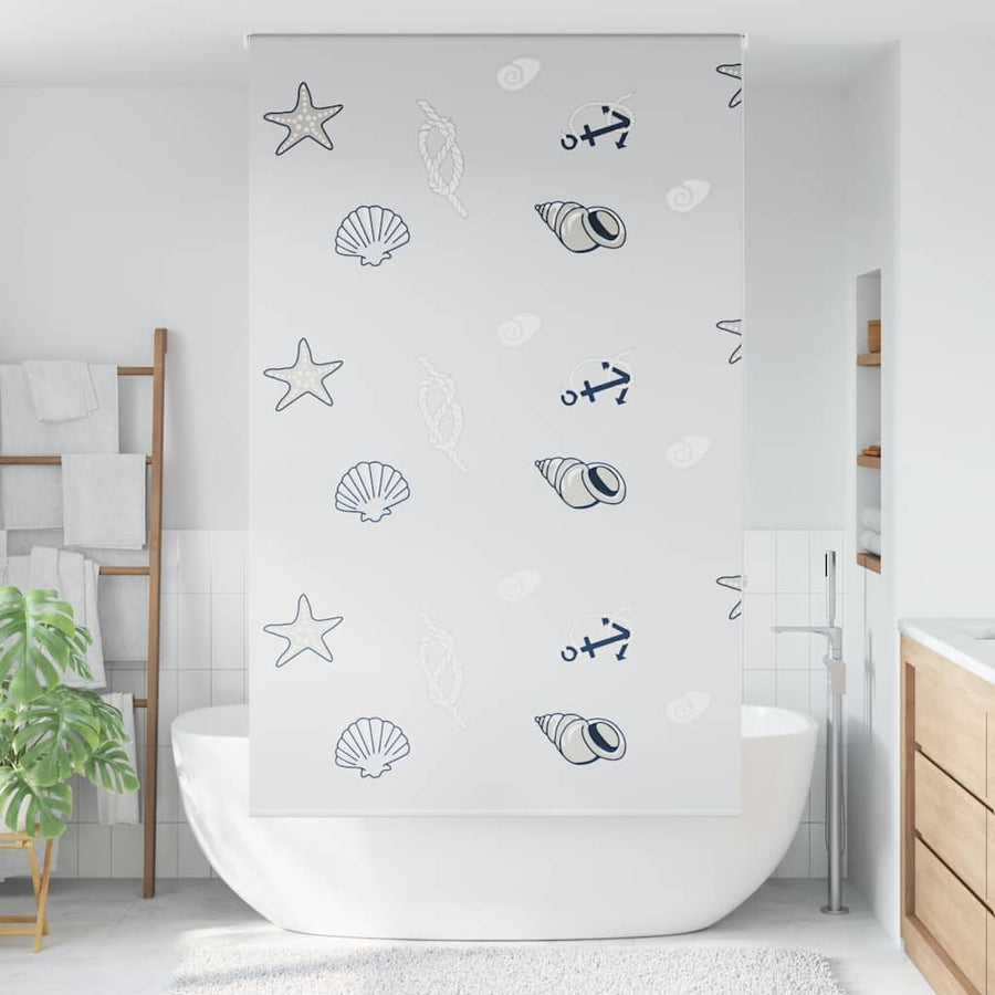 Doucherolgordijn 120x240 cm stofbreedte 116 cm
