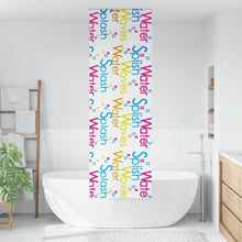 Doucherolgordijn 60x240 cm stofbreedte 56 cm