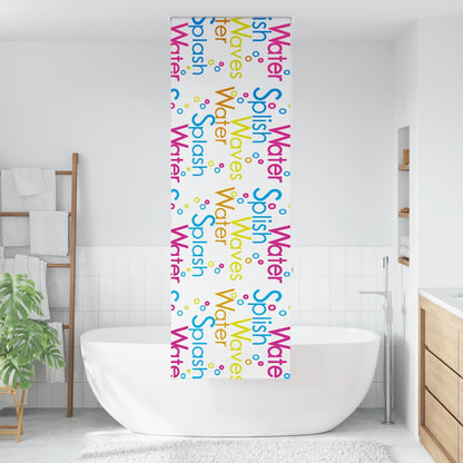 Doucherolgordijn 60x240 cm stofbreedte 56 cm