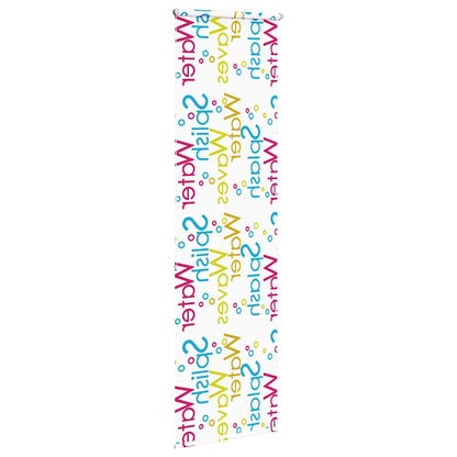 Doucherolgordijn 70x240 cm stofbreedte 66 cm