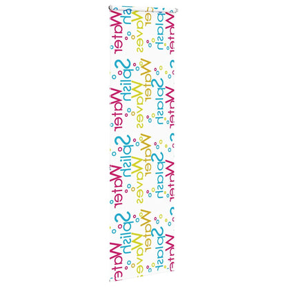 Doucherolgordijn 80x240 cm stofbreedte 76 cm