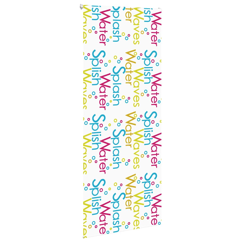 Doucherolgordijn 90x240 cm stofbreedte 86 cm
