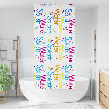 Doucherolgordijn 100x240 cm stofbreedte 96 cm