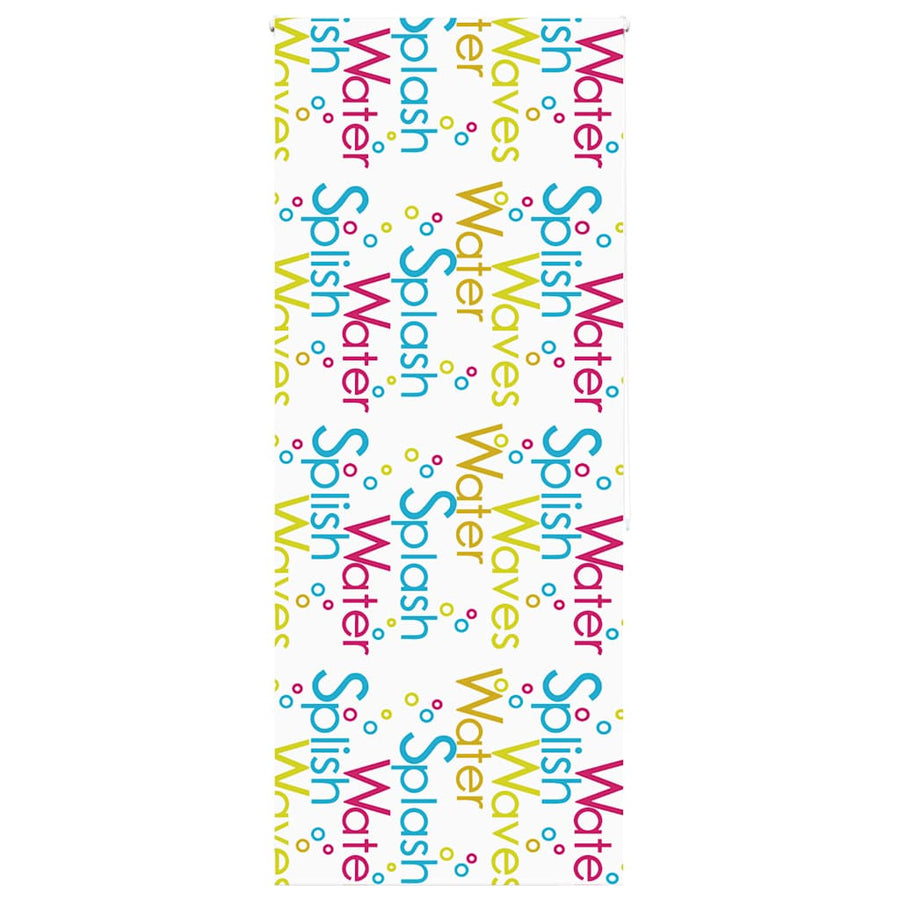 Doucherolgordijn 110x240 cm stofbreedte 106 cm