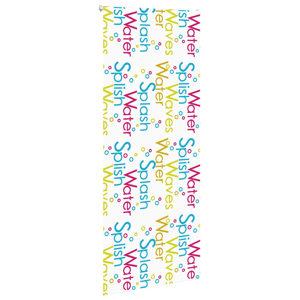 Doucherolgordijn 110x240 cm stofbreedte 106 cm