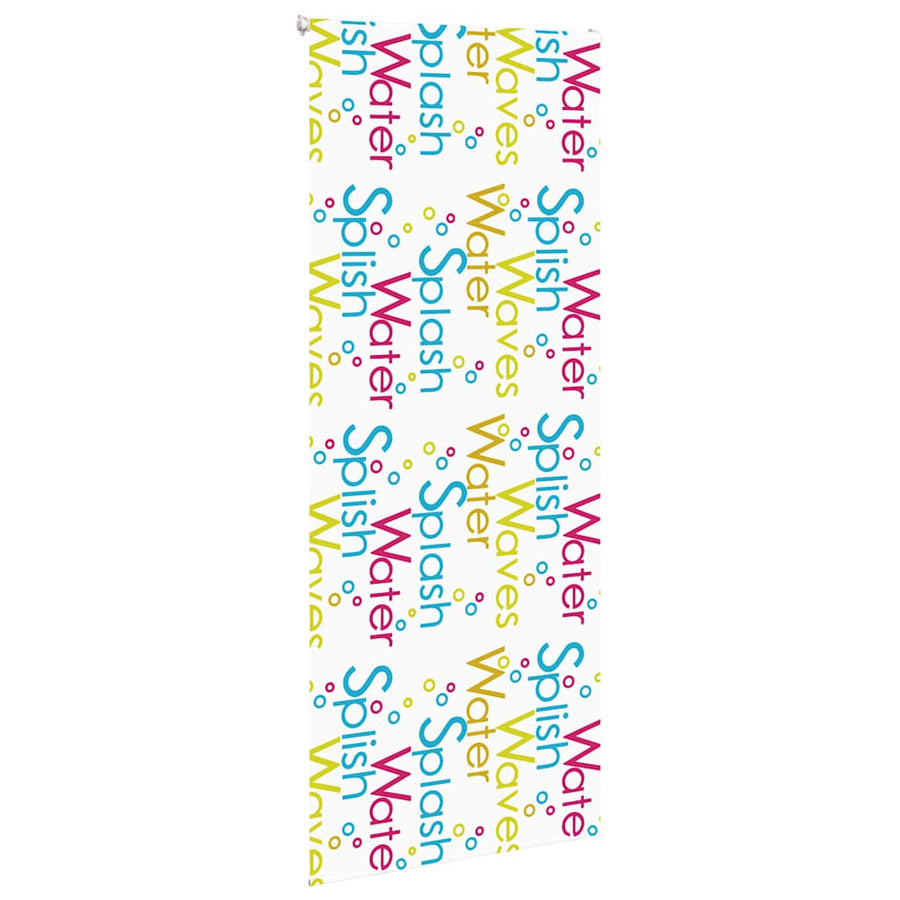 Doucherolgordijn 110x240 cm stofbreedte 106 cm