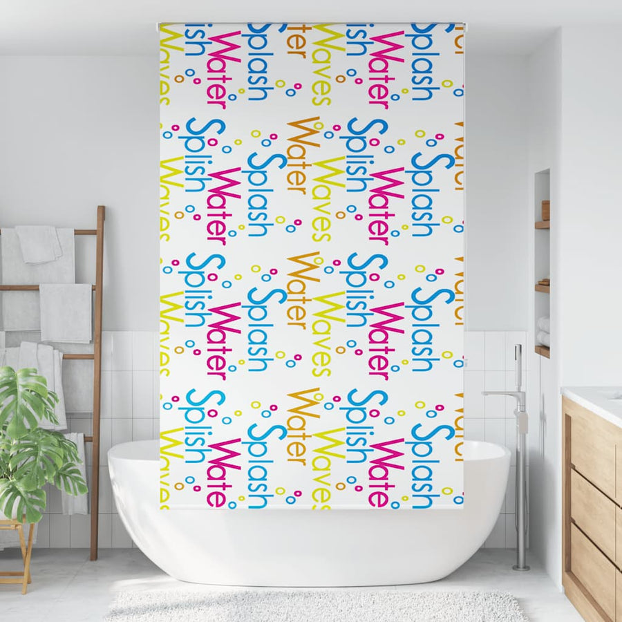 Doucherolgordijn 120x240 cm stofbreedte 116 cm