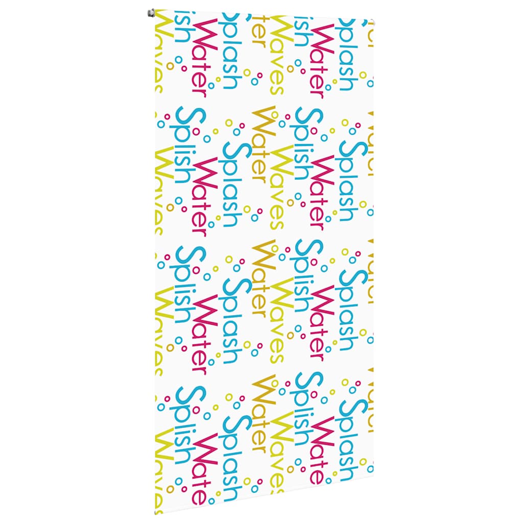 Doucherolgordijn 130x240 cm stofbreedte 126 cm