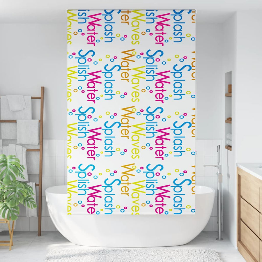 Doucherolgordijn 140x240 cm stofbreedte 136 cm