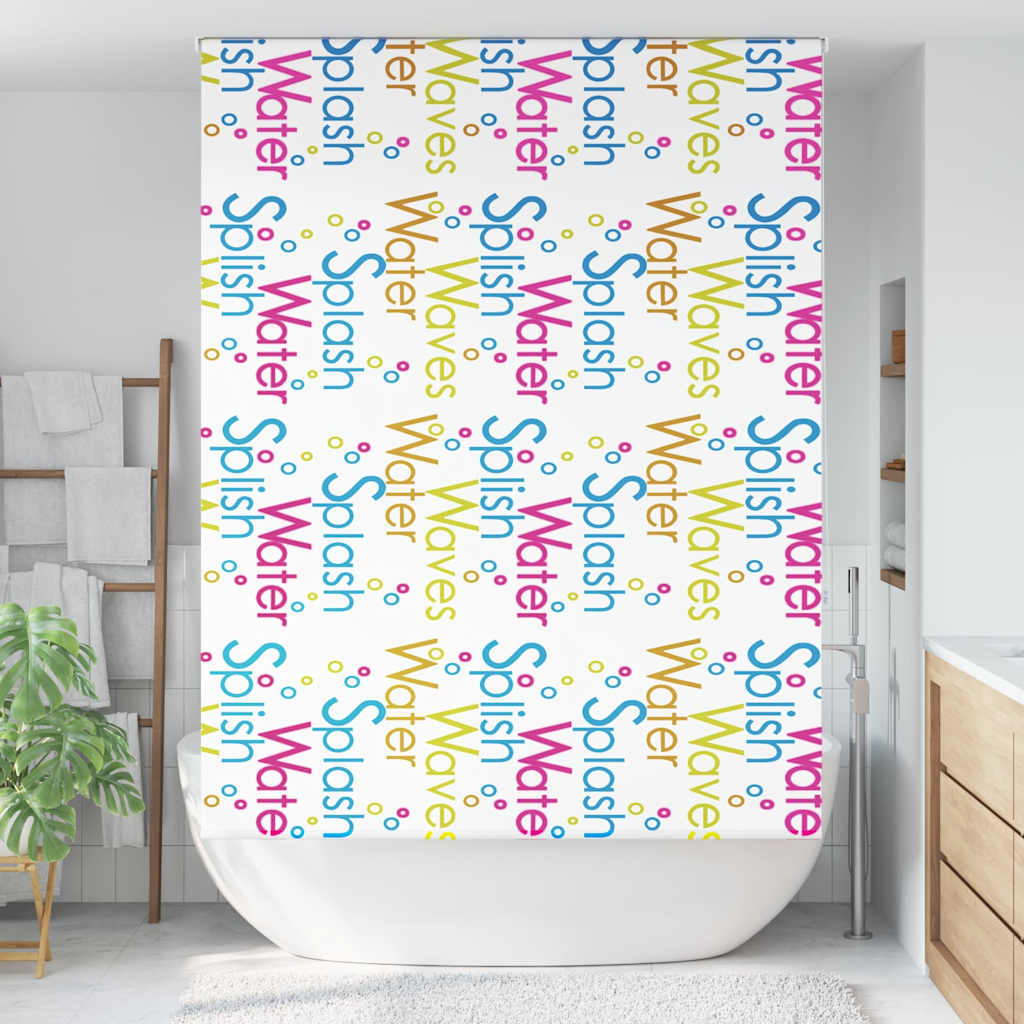 Doucherolgordijn 150x240 cm stofbreedte 146 cm