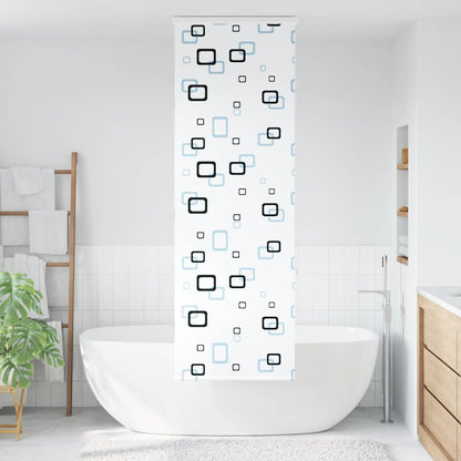 Doucherolgordijn met cassette 60x240 cm stofbreedte 56 cm