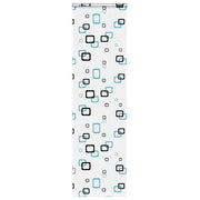 Shower roller blind with cassette 80x240 cm fabric width 76 cm