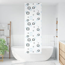 Doucherolgordijn met cassette 80x240 cm stofbreedte 76 cm