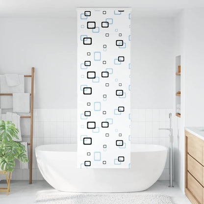 Doucherolgordijn met cassette 80x240 cm stofbreedte 76 cm