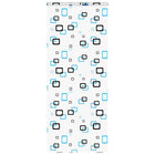 Shower roller blind with cassette 90x240 cm fabric width 86 cm