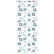 Doucherolgordijn cassette 100x240 cm