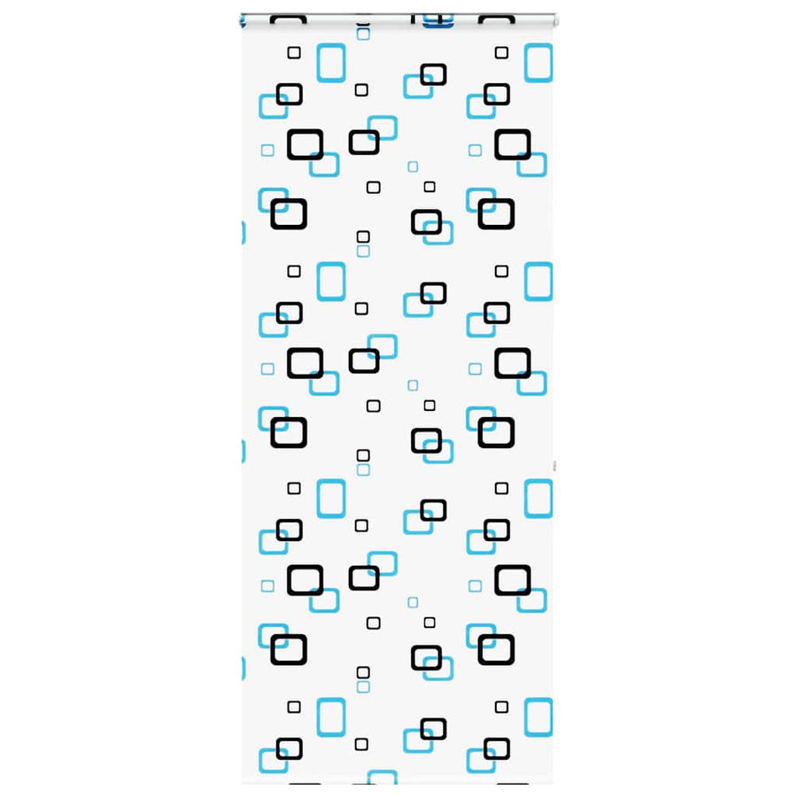 Doucherolgordijn met cassette 100x240 cm stofbreedte 96 cm
