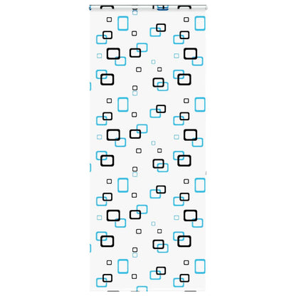 Doucherolgordijn met cassette 110x240 cm stofbreedte 106 cm