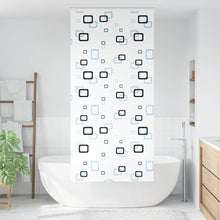 Doucherolgordijn met cassette 110x240 cm stofbreedte 106 cm