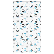 Doucherolgordijn met cassette 130x240 cm stofbreedte 126 cm