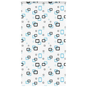 Doucherolgordijn cassette 140x240 cm PEVA bubbel