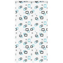 Doucherolgordijn met cassette 140x240 cm stofbreedte 136 cm