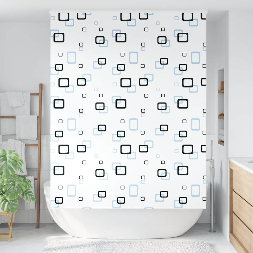 Doucherolgordijn met cassette 160x240 cm stofbreedte 156 cm