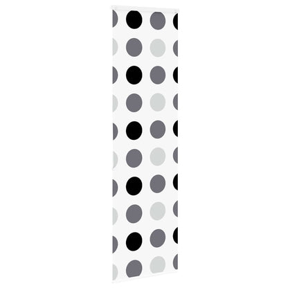 Doucherolgordijn met cassette 60x240 cm stofbreedte 56 cm