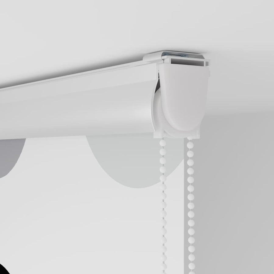 Doucherolgordijn met cassette 60x240 cm stofbreedte 56 cm
