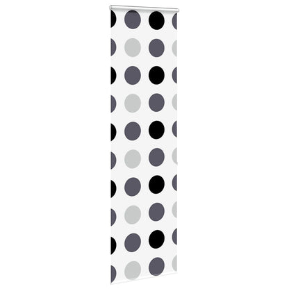 Doucherolgordijn met cassette 70x240 cm stofbreedte 66 cm