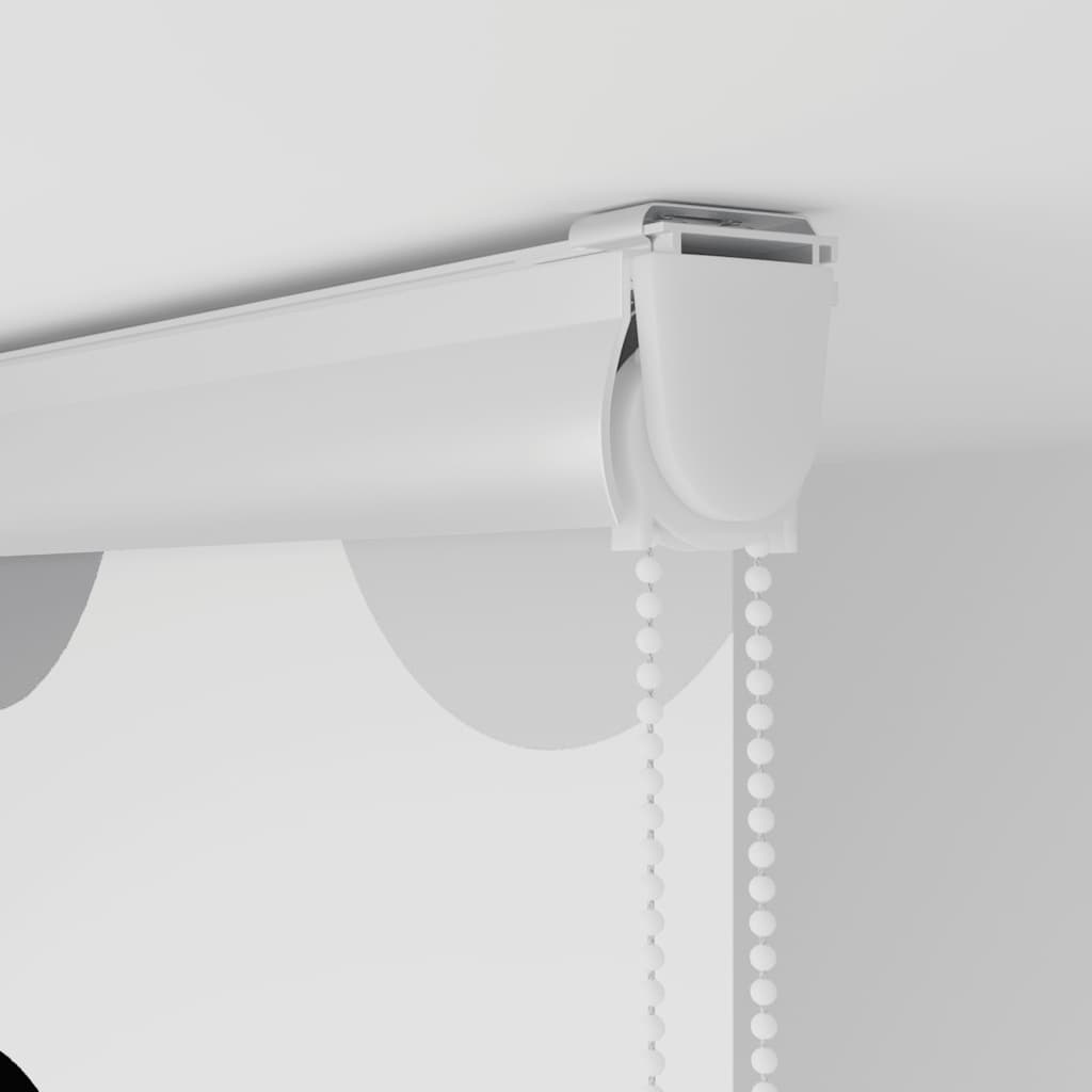 Doucherolgordijn met cassette 140x240 cm stofbreedte 136 cm
