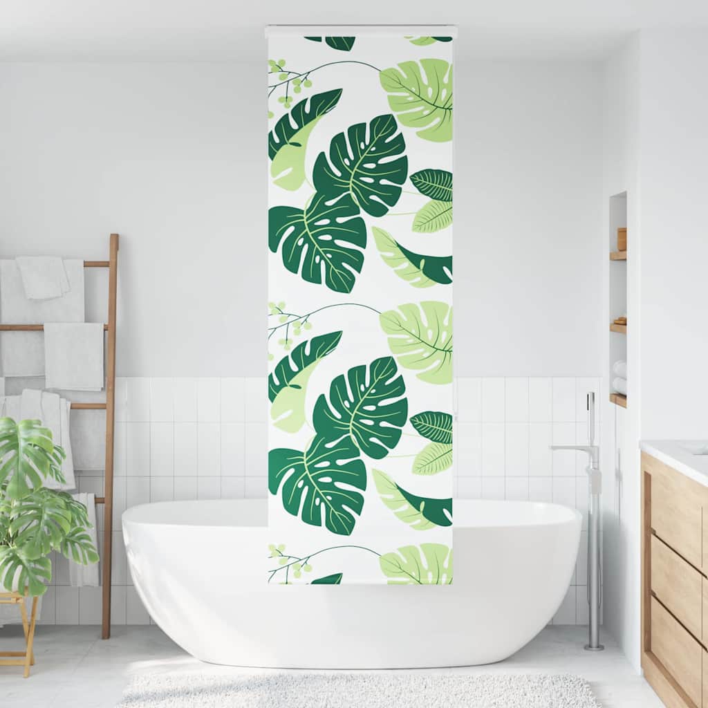 Doucherolgordijn met cassette 60x240 cm stofbreedte 56 cm