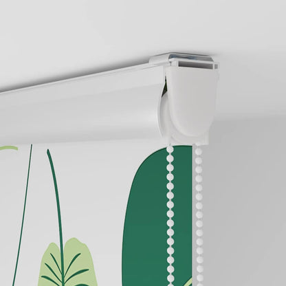 Doucherolgordijn met cassette 60x240 cm stofbreedte 56 cm