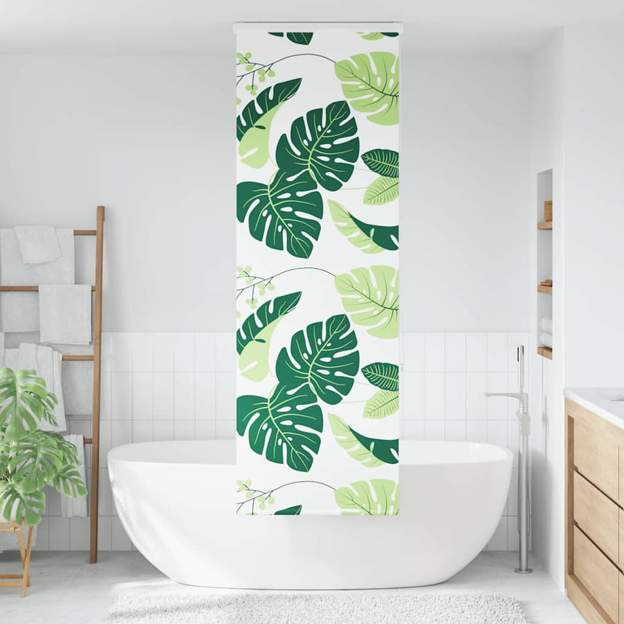 Doucherolgordijn met cassette 80x240 cm stofbreedte 76 cm