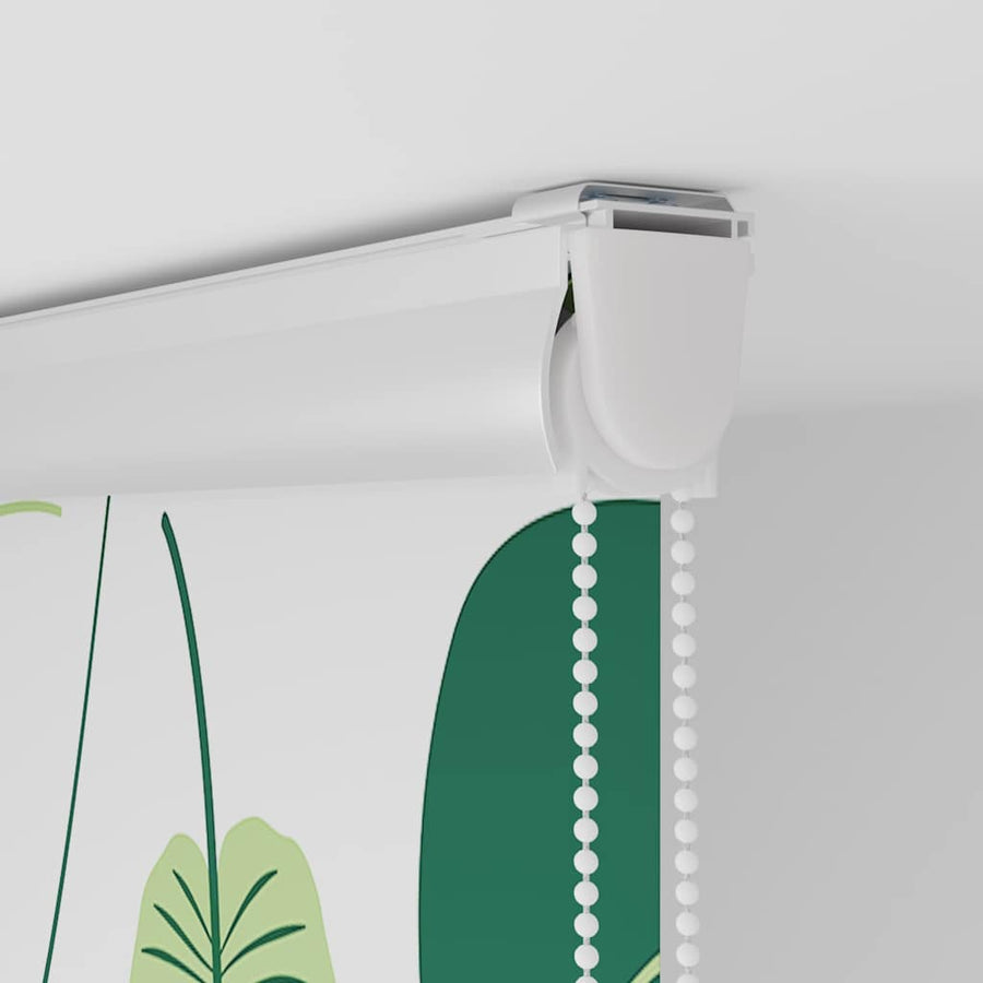 Doucherolgordijn met cassette 80x240 cm stofbreedte 76 cm