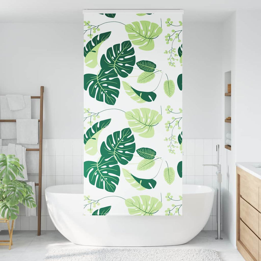 Doucherolgordijn met cassette 100x240 cm stofbreedte 96 cm