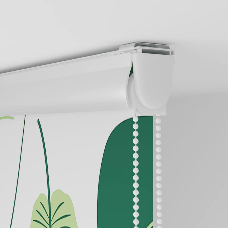 Doucherolgordijn met cassette 140x240 cm stofbreedte 136 cm
