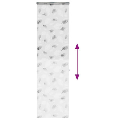Doucherolgordijn met cassette 60x240 cm stofbreedte 56 cm