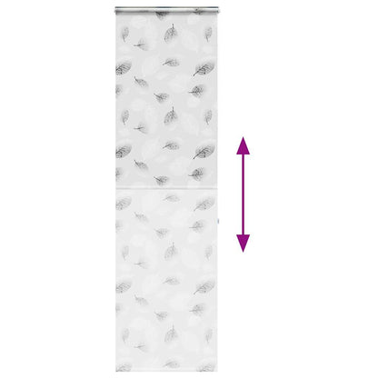 Doucherolgordijn met cassette 70x240 cm stofbreedte 66 cm