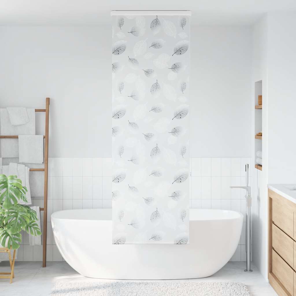 Doucherolgordijn met cassette 80x240 cm stofbreedte 76 cm