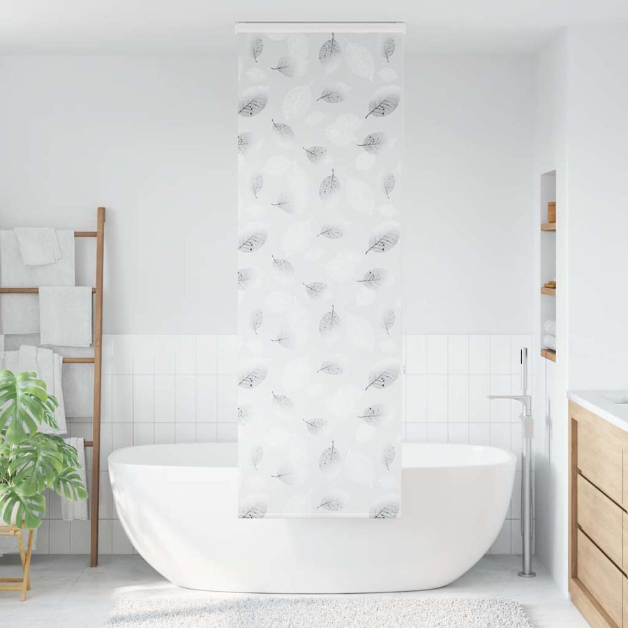 Doucherolgordijn met cassette 80x240 cm stofbreedte 76 cm